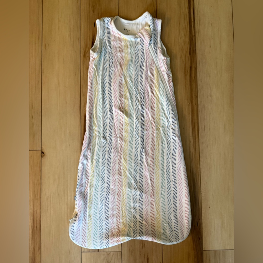 Kyte Baby Rainbow Herringbone Sleep Sack .5 TOG, 0-6 months